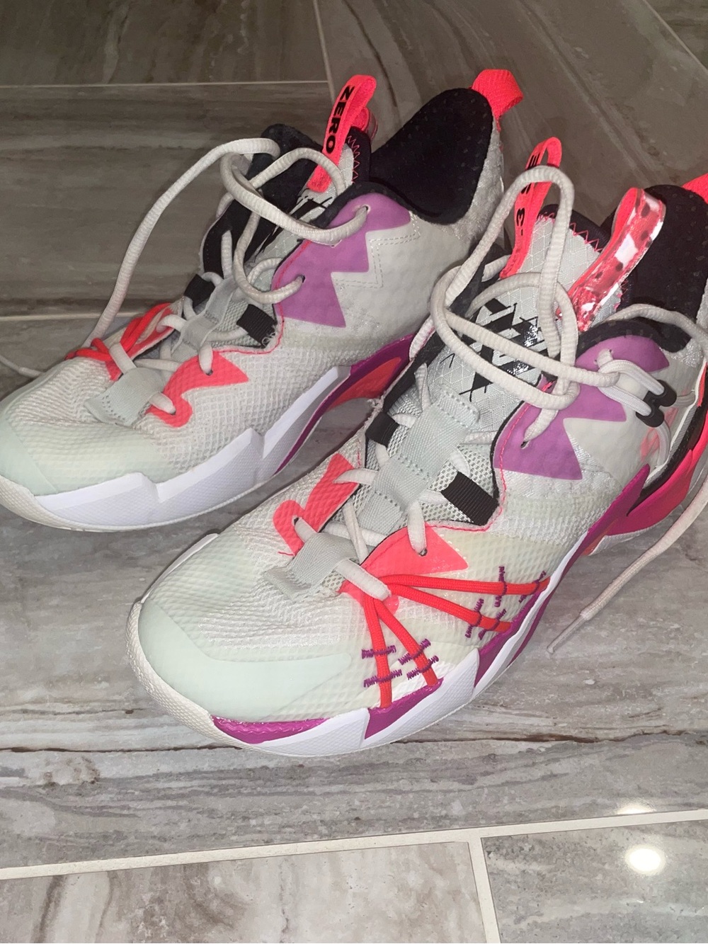 Jordan Why Not Zer0.3 SE GS “Flash Crimson” — Size 6.5Y